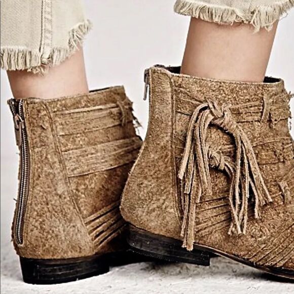 Free People Decades Ankle Booties - Picture 3 of 7